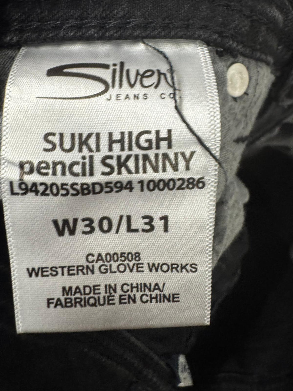 Silver Jeans Suki High Skinny (M/38)
